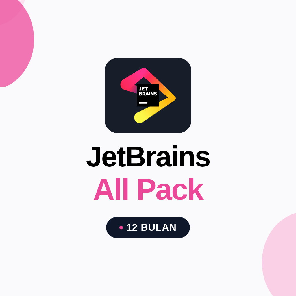 JetBrains All Products Pack 12 Bulan