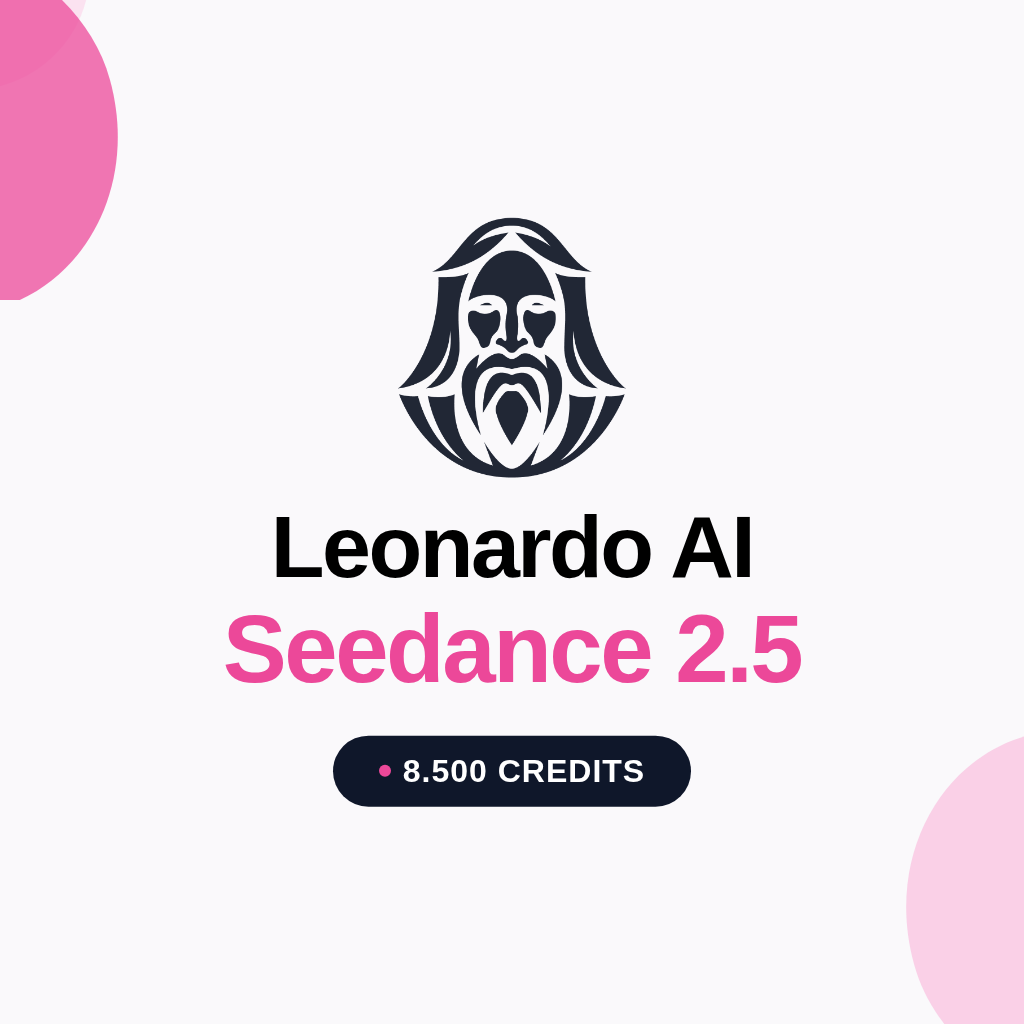 Leonardo AI Seedance 2.5 (8500 Credits)